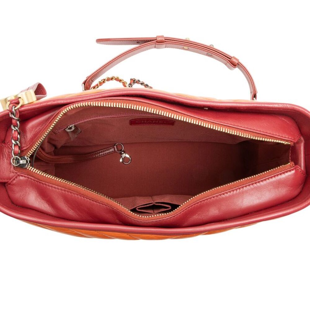 Chanel Chevron Aged Calfskin Gabrielle Medium Hobo - Picture 7 of 13